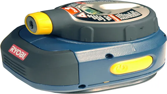how to use ryobi airgrip laser level