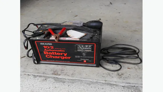 how to use sears car battery charger