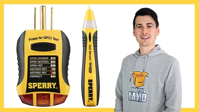 how to use sperry voltage tester et6204