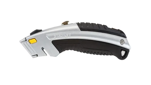 how to use stanley instant change utility knife