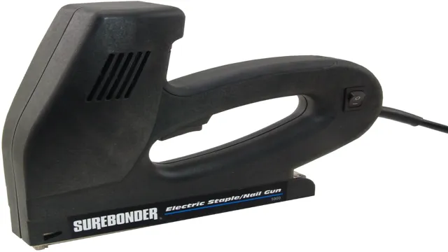 how to use surebonder staple gun