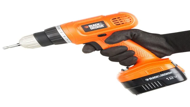 how to use the black & decker cordless drills