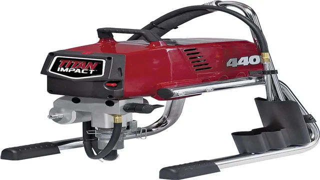 how to use titan 440 paint sprayer