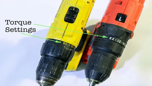 how to use torque on a cordless drill