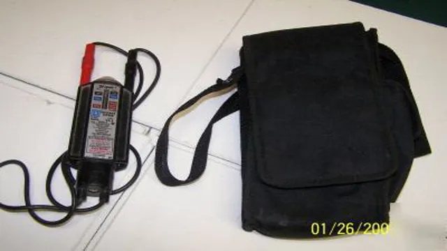 how to use wiggy voltage tester