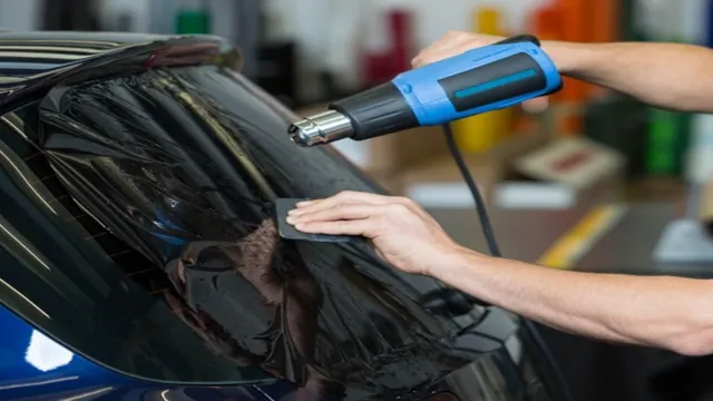 how to vinyl wrap without heat gun