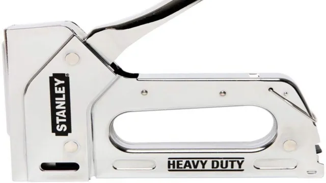 how to work a stanley staple gun