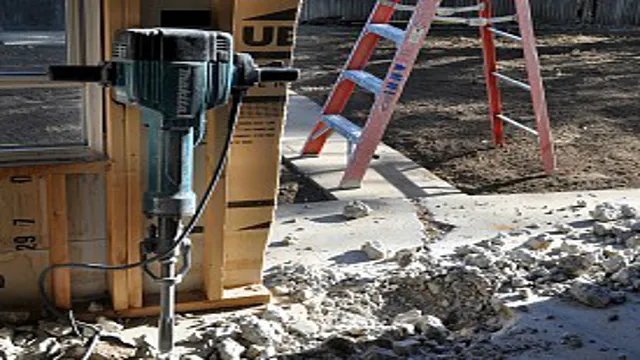 is it hard to use a jackhammer