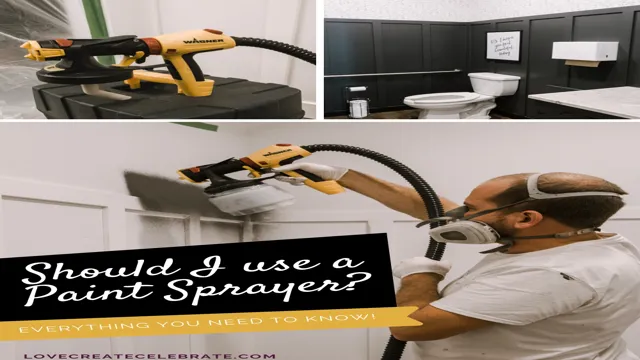 should i use a paint sprayer