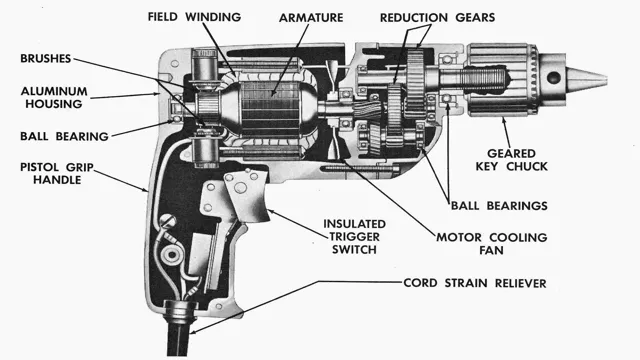 what are the parts of a cordless drill