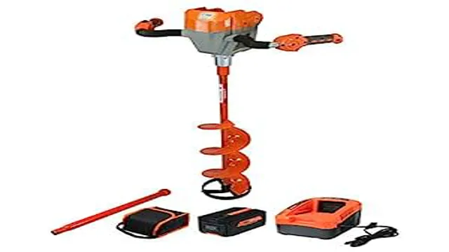 what cordless drill for ice auger