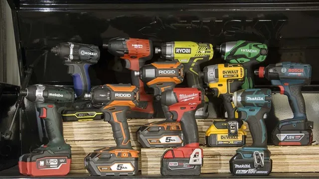 what do i need an impact driver for