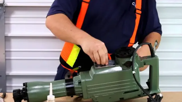 what do you need to repair a jackhammer rust