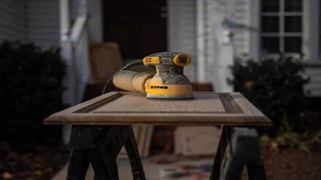 what do you use an orbital sander for