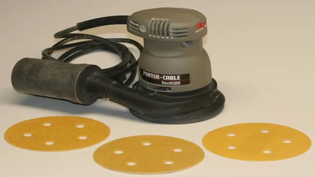what does an orbital sander do