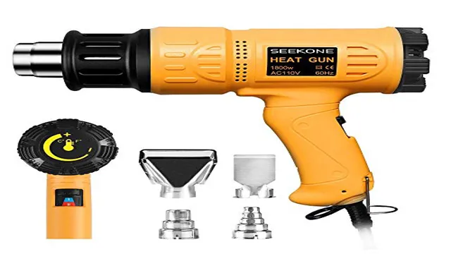 what heat gun to use for resin