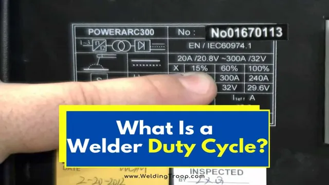 what is duty cycle when specifying welding machine ratings 1 what is duty cycle when specifying welding machine ratings