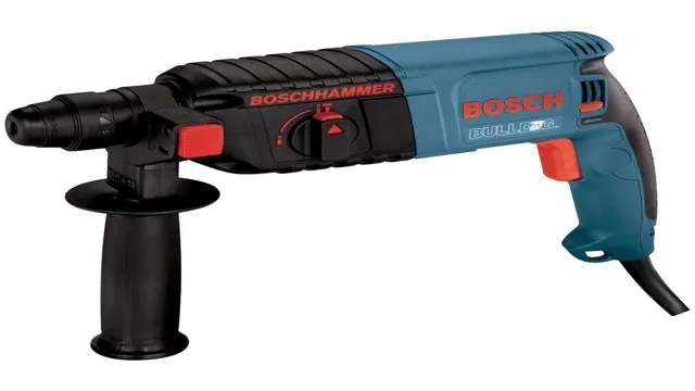 what is rotary hammer drill machine