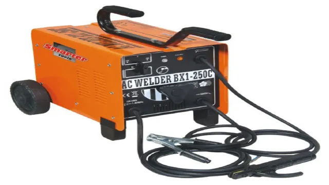 what is the advantage of ac arc welding machine