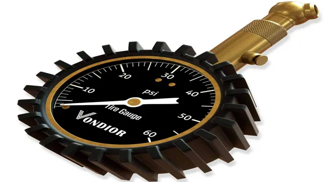 what should a tire pressure gauge read