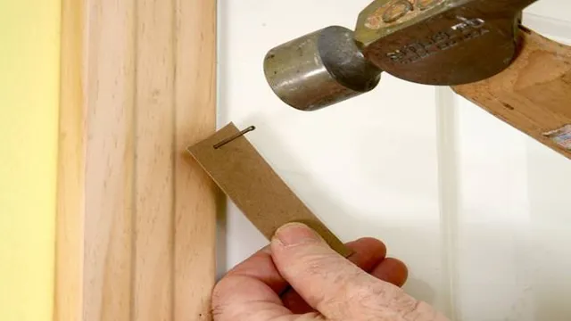 what size finish nails for door trim 2