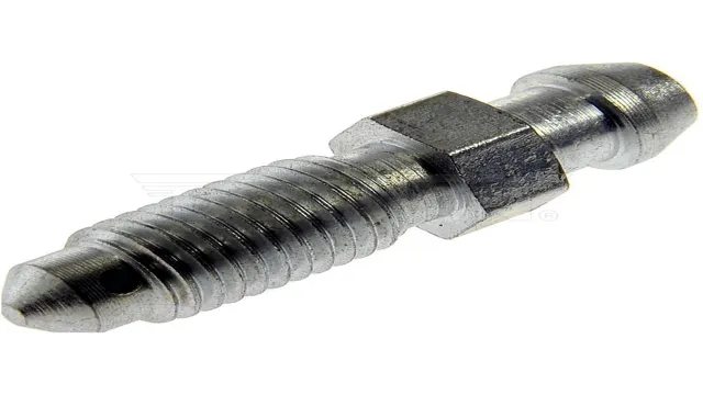 what size is a brake bleeder screw 1 what size is a brake bleeder screw