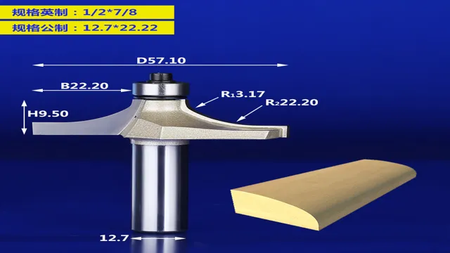 what size round over bit for 1 inch wood 2