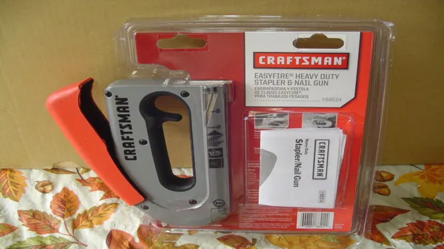 what size staples for craftsman staple gun