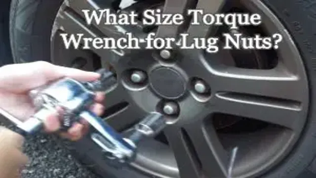 what size torque wrench for wheel nuts