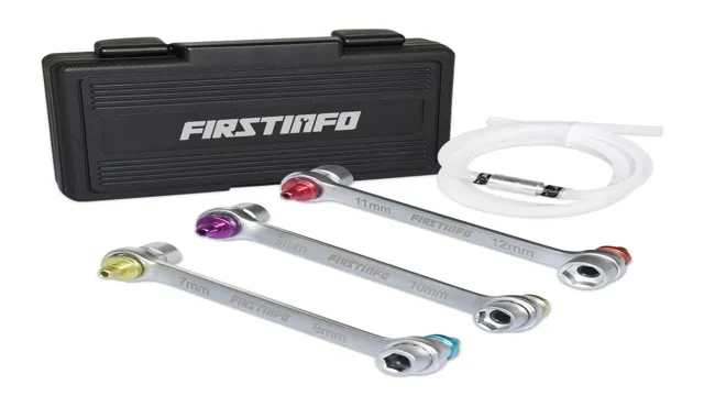 what size wrench for brake bleeder valve