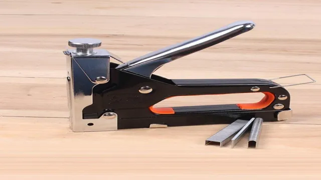 what staple gun for upholstery