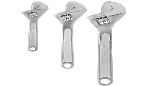 what task is an adjustable wrench suitable for