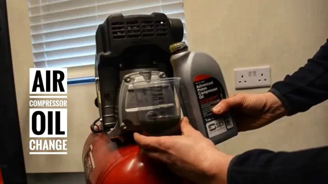 what type oil goes in air compressor