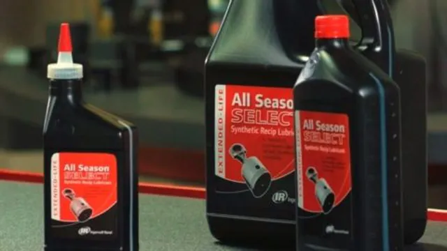 what weight oil to use in air compressor