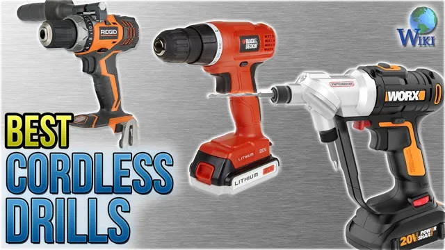 what year did cordless drills come out