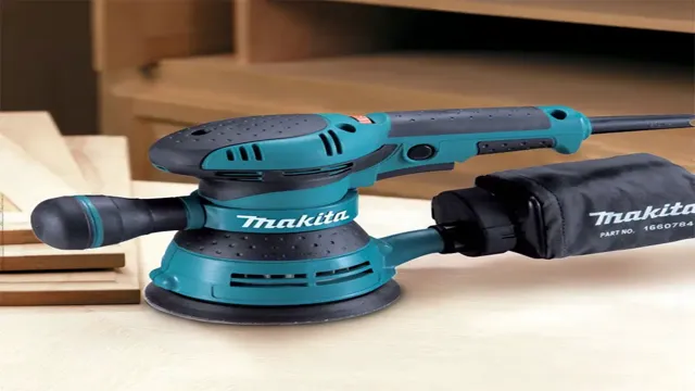 whats an orbital sander used for