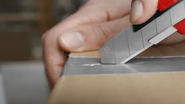 when using a utility knife place 1 when using a utility knife place