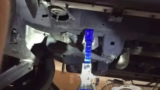 where to put jack stands on a pt cruiser