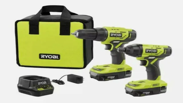 who has a sale on ryobi cordless drill driver set