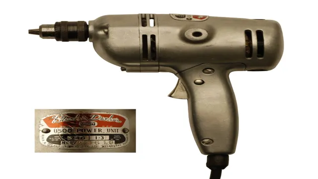 who made the first cordless drill