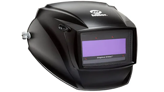 why cant i see through my welding helmet