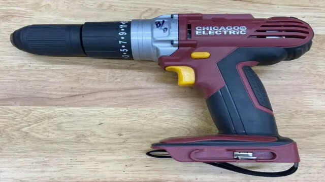 why does chicago electric 18 volt cordless drill driver smoke