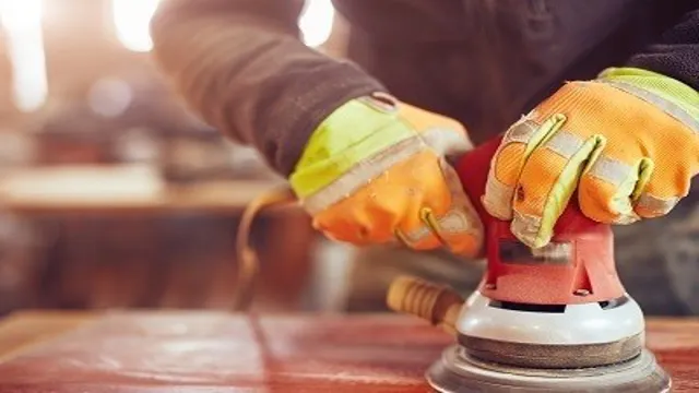 why does my orbital sander leave marks