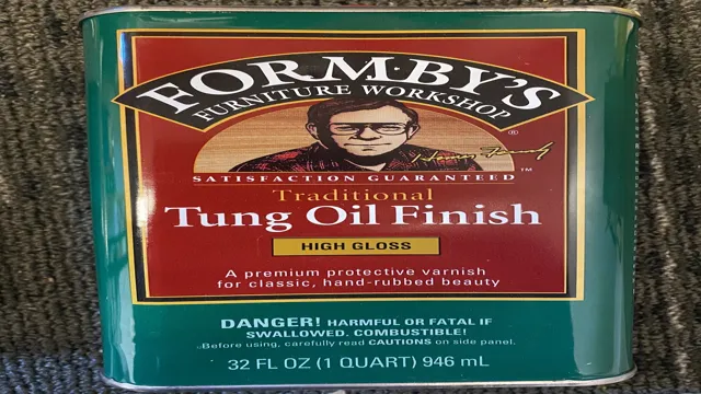 why is formby's tung oil so expensive