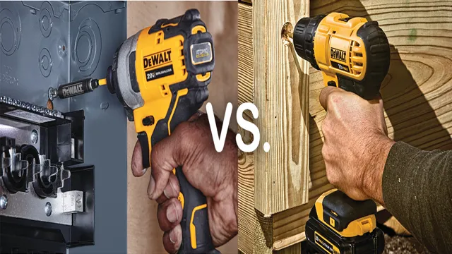 why use an impact driver over a drill