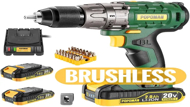 why usebrushless cordless drill