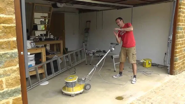 will a floor sander remove paint