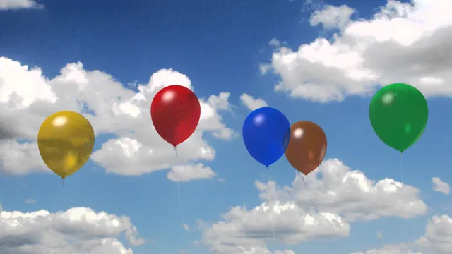 will an air compressor make balloons float