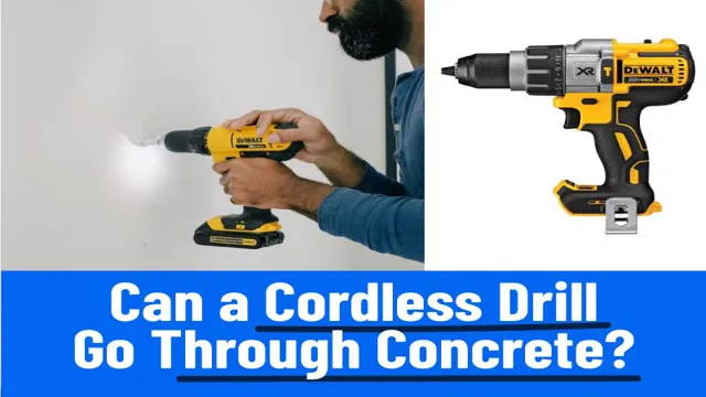 would a 20v cordless drill go through concrete block walls 1 would a 20v cordless drill go through concrete block walls